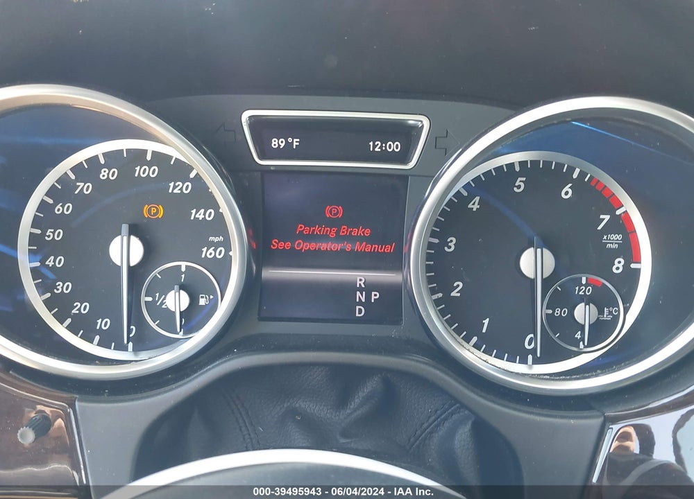 2013 MERCEDES-BENZ ML 350 VIN: 4JGDA5JBXDA191014