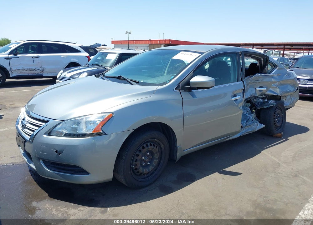 2013 NISSAN SENTRA SV VIN: 3N1AB7AP9DL631246