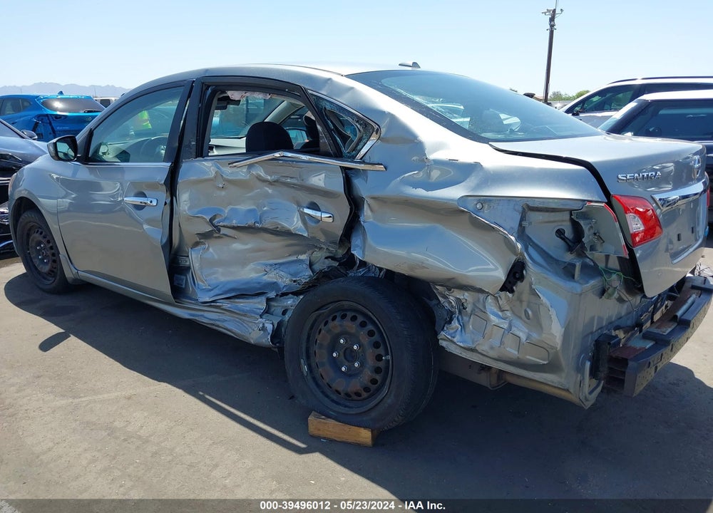 2013 NISSAN SENTRA SV VIN: 3N1AB7AP9DL631246