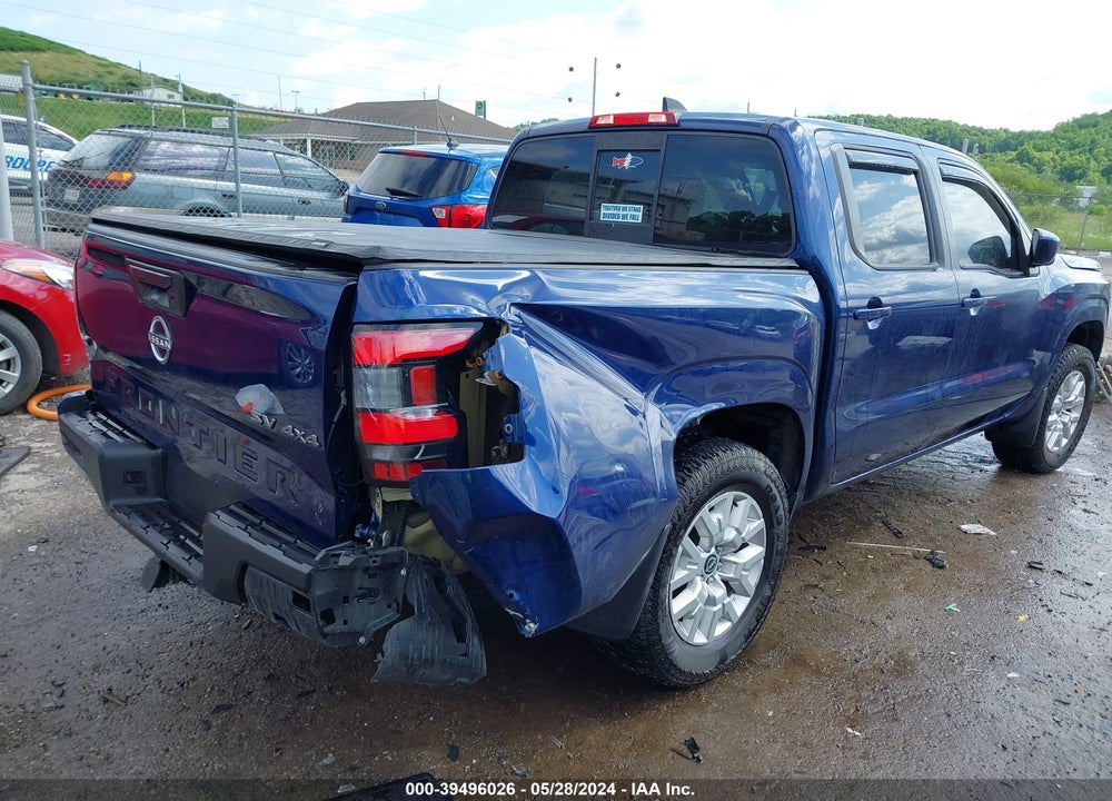 2022 NISSAN FRONTIER SV 4X4 VIN: 1N6ED1EK0NN614029