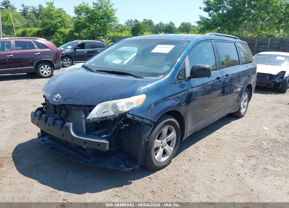 2011 TOYOTA SIENNA LE V6 VIN: 5TDKK3DC7BS072628