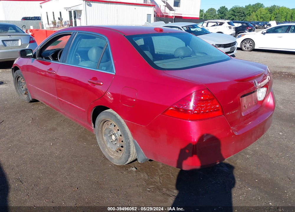 2007 HONDA ACCORD 2.4 EX VIN: 1HGCM56877A107435