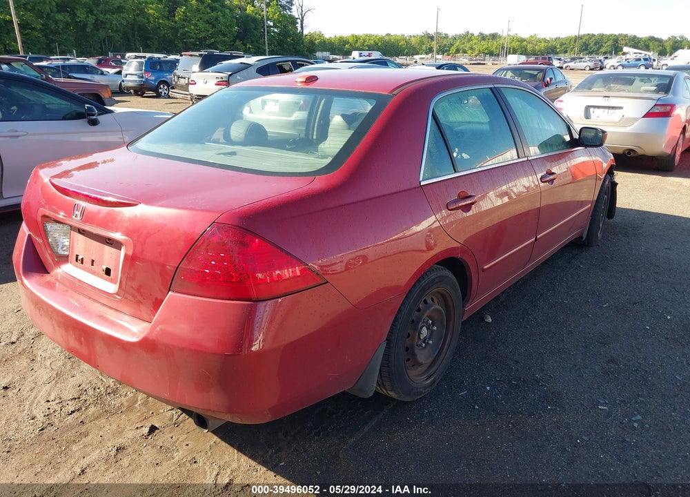 2007 HONDA ACCORD 2.4 EX VIN: 1HGCM56877A107435