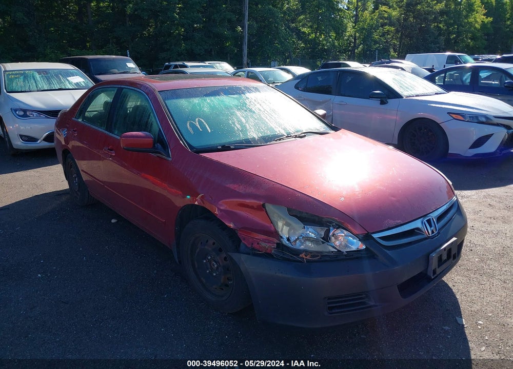 2007 HONDA ACCORD 2.4 EX VIN: 1HGCM56877A107435