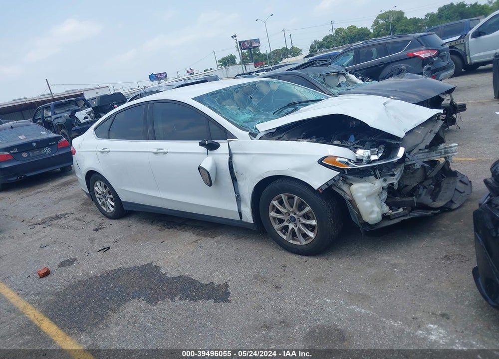 2015 FORD FUSION S VIN: 3FA6P0G72FR213331