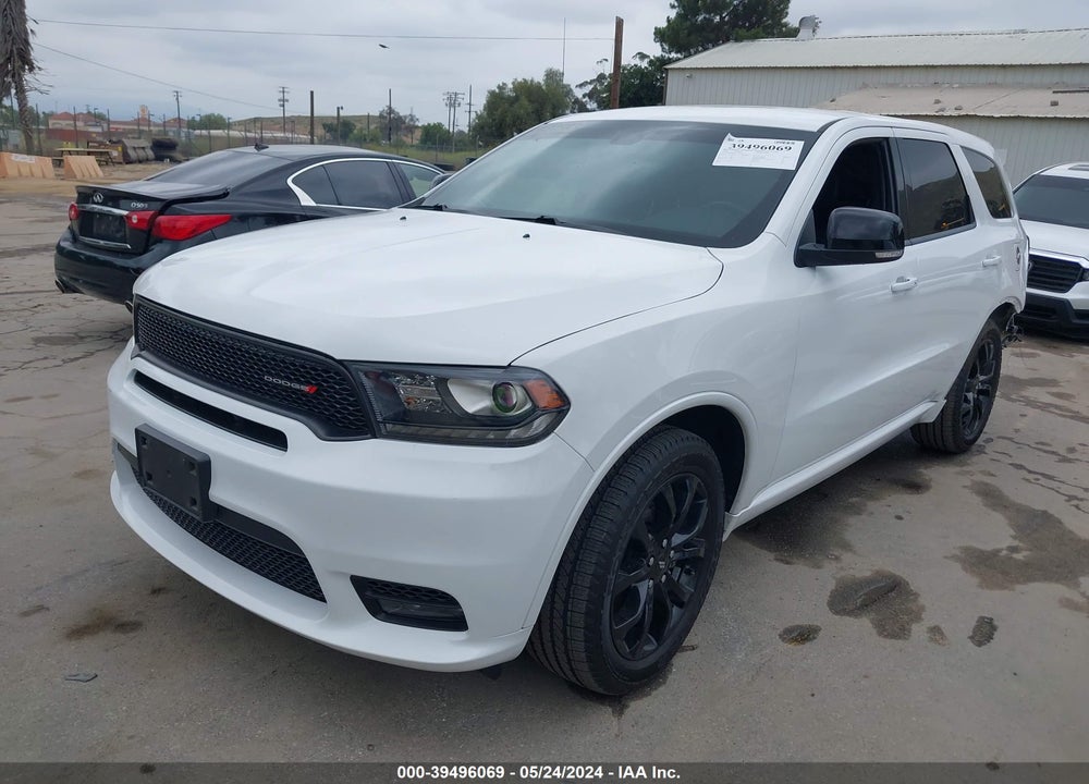 2020 DODGE DURANGO GT PLUS AWD VIN: 1C4RDJDG9LC186231