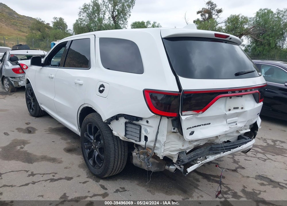 2020 DODGE DURANGO GT PLUS AWD VIN: 1C4RDJDG9LC186231