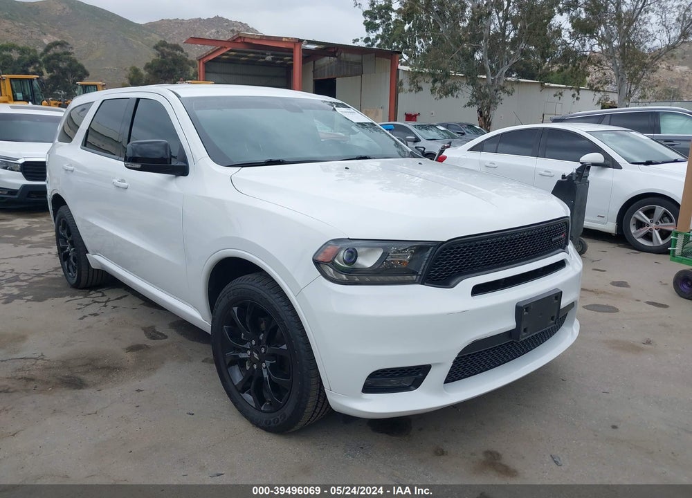 2020 DODGE DURANGO GT PLUS AWD VIN: 1C4RDJDG9LC186231
