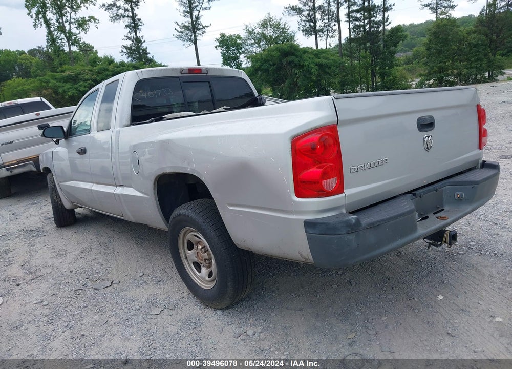 2006 DODGE DAKOTA ST VIN: 1D7HE22K76S698639