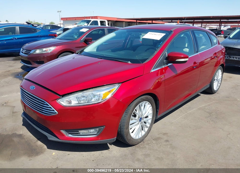 2016 FORD FOCUS TITANIUM VIN: 1FADP3N29GL225752