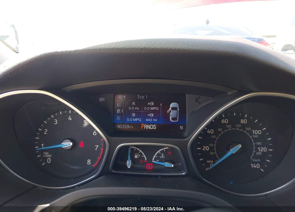 2016 FORD FOCUS TITANIUM VIN: 1FADP3N29GL225752