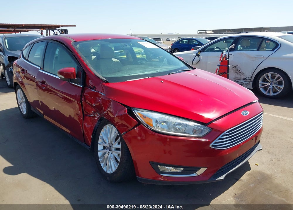 2016 FORD FOCUS TITANIUM VIN: 1FADP3N29GL225752