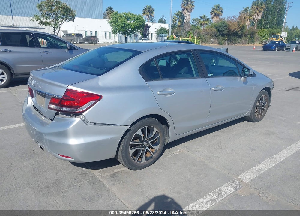 2013 HONDA CIVIC EX VIN: 19XFB2F85DE278581
