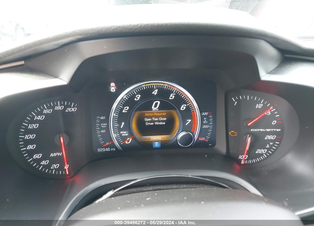 2015 CHEVROLET CORVETTE STINGRAY VIN: 1G1YA2D79F5113355