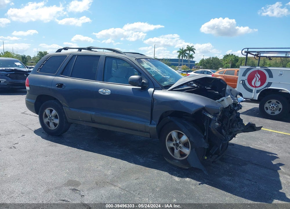 2005 HYUNDAI SANTA FE GLS VIN: KM8SC13D55U873114