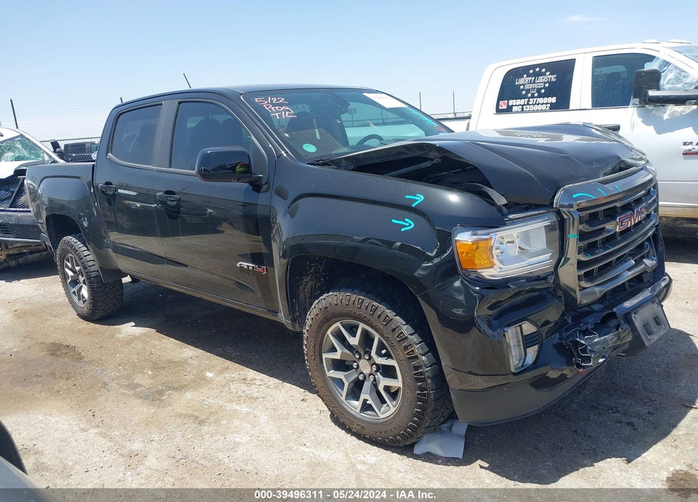 2022 GMC CANYON 4WD SHORT BOX AT4 - LEATHER VIN: 1GTG6FENXN1285103