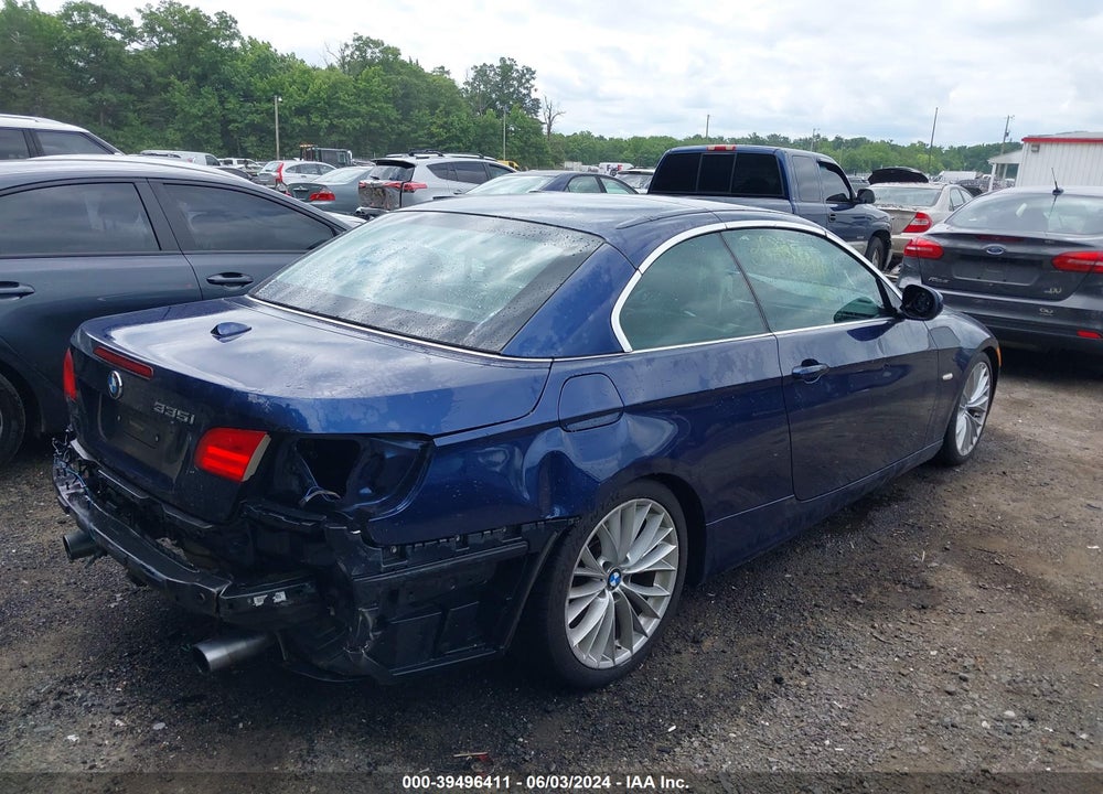 2011 BMW 335I VIN: WBADX7C5XBE580230