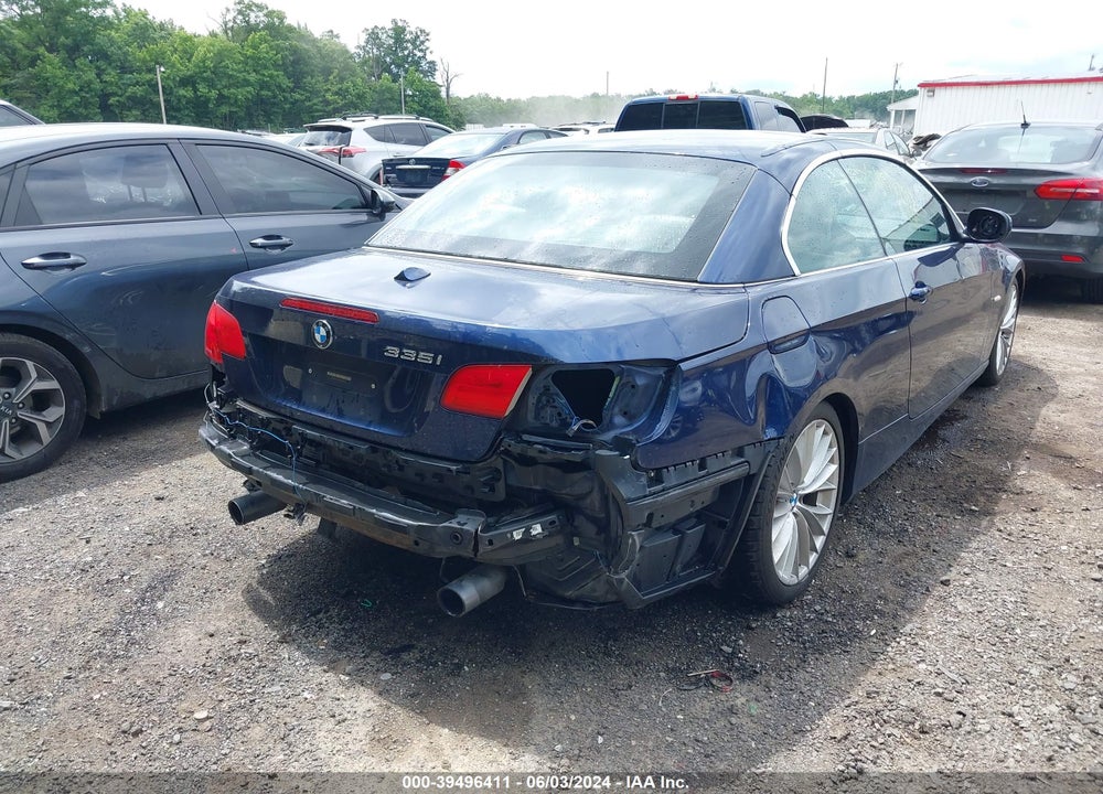 2011 BMW 335I VIN: WBADX7C5XBE580230