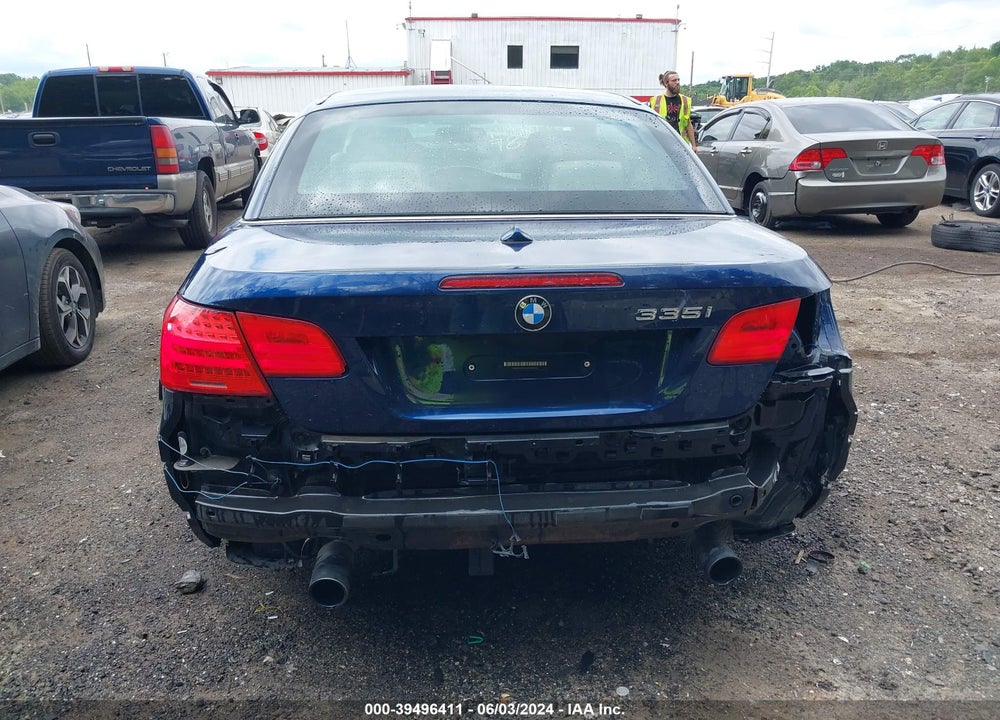 2011 BMW 335I VIN: WBADX7C5XBE580230