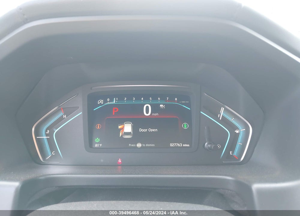 2022 HONDA ODYSSEY EX-L VIN: 5FNRL6H73NB060138