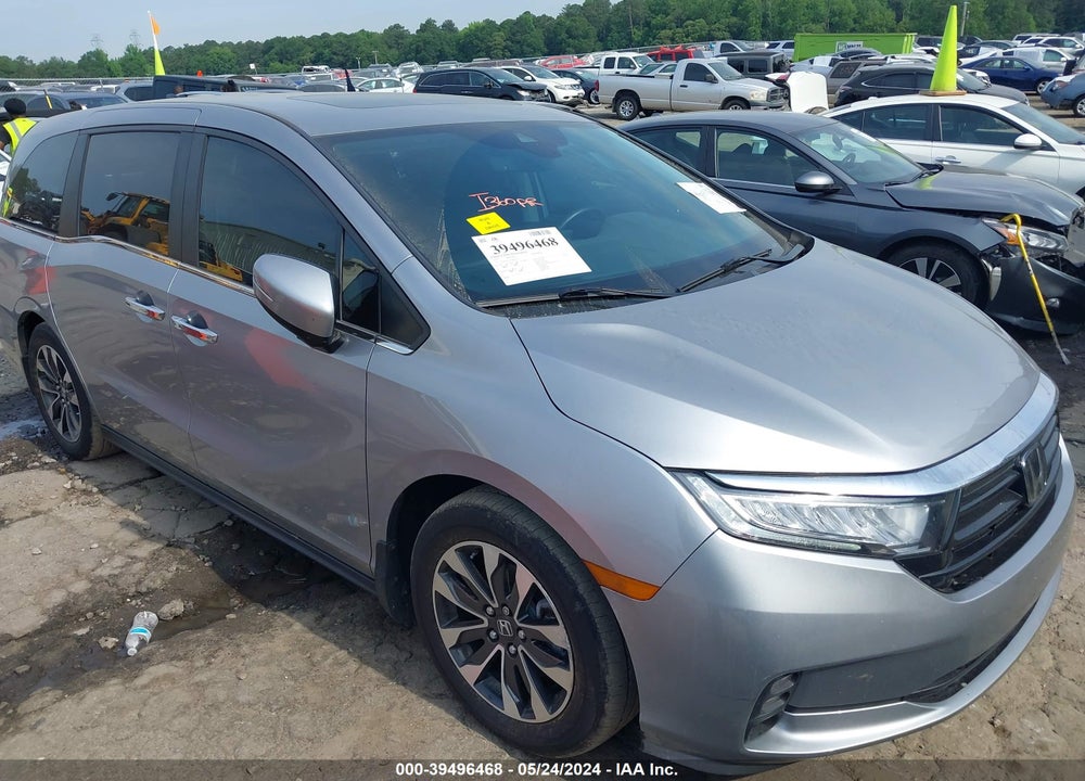 2022 HONDA ODYSSEY EX-L VIN: 5FNRL6H73NB060138
