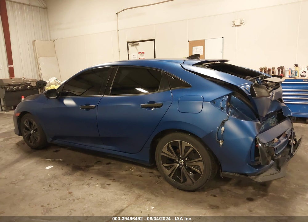2017 HONDA CIVIC EX VIN: SHHFK7H55HU210148