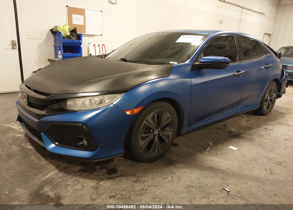 2017 HONDA CIVIC EX VIN: SHHFK7H55HU210148