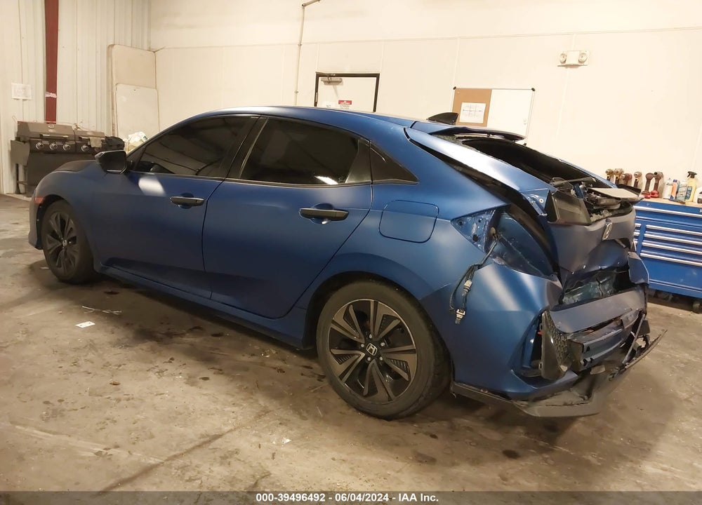 2017 HONDA CIVIC EX VIN: SHHFK7H55HU210148