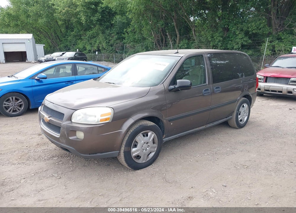 2008 CHEVROLET UPLANDER LS VIN: 1GNDU23W08D187995