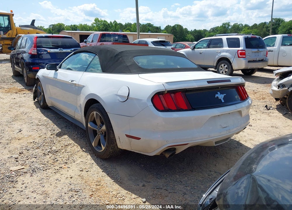 2017 FORD MUSTANG V6 VIN: 1FATP8EM3H5322123