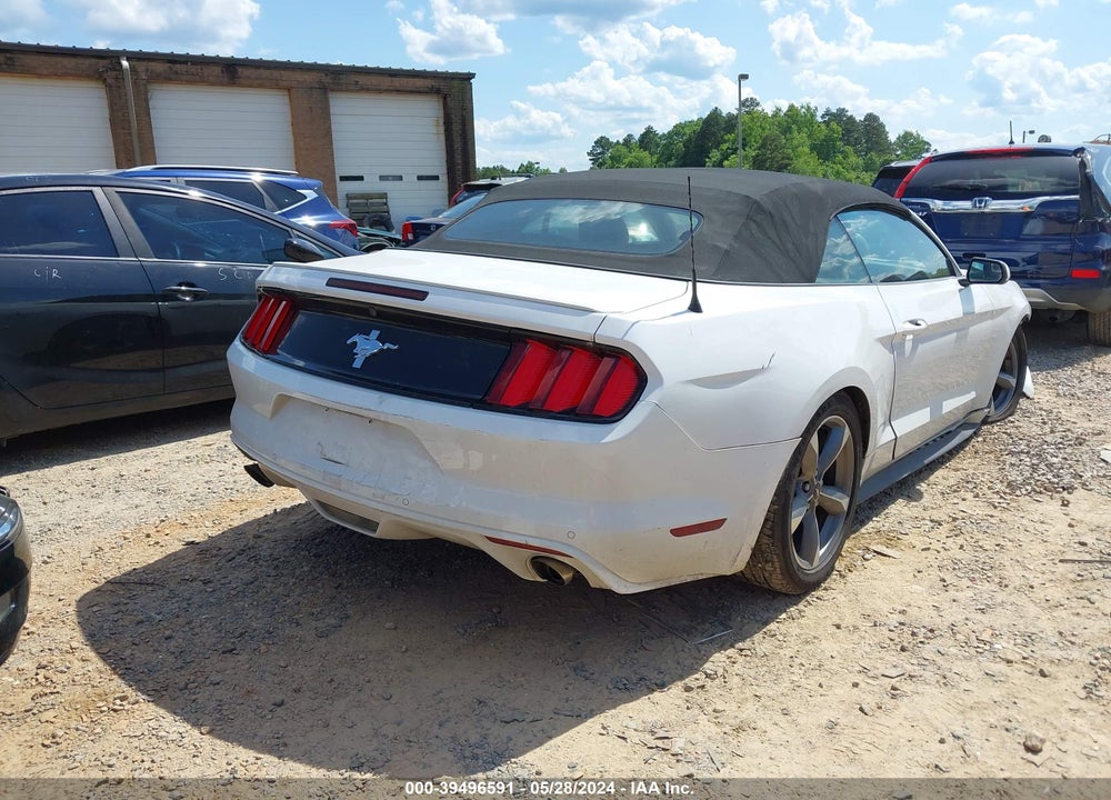 2017 FORD MUSTANG V6 VIN: 1FATP8EM3H5322123