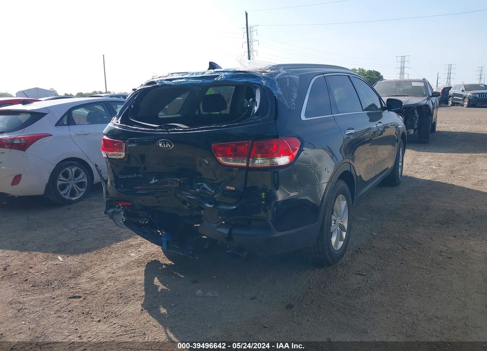 2016 KIA SORENTO 2.4L LX VIN: 5XYPG4A32GG162159