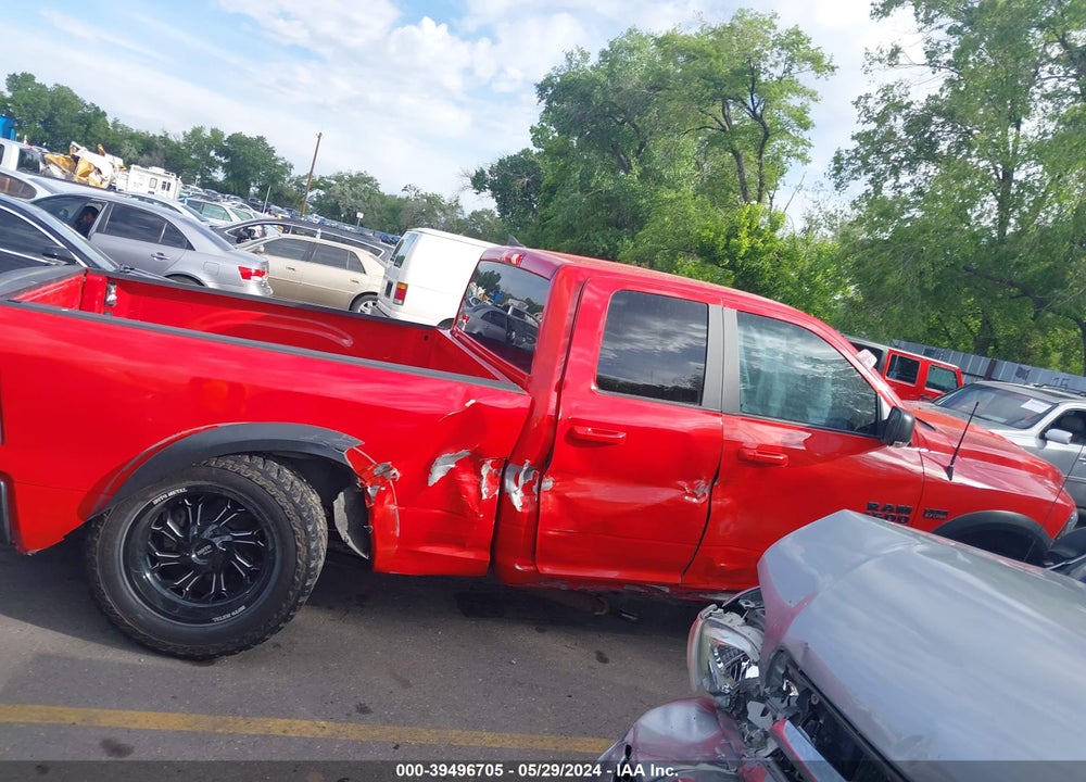 2021 RAM 1500 CLASSIC WARLOCK QUAD CAB 4X4 6'4 BOX VIN: 1C6RR7GT1MS583850