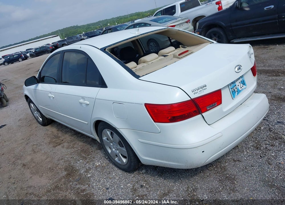 2009 HYUNDAI SONATA GLS VIN: 5NPET46CX9H411685
