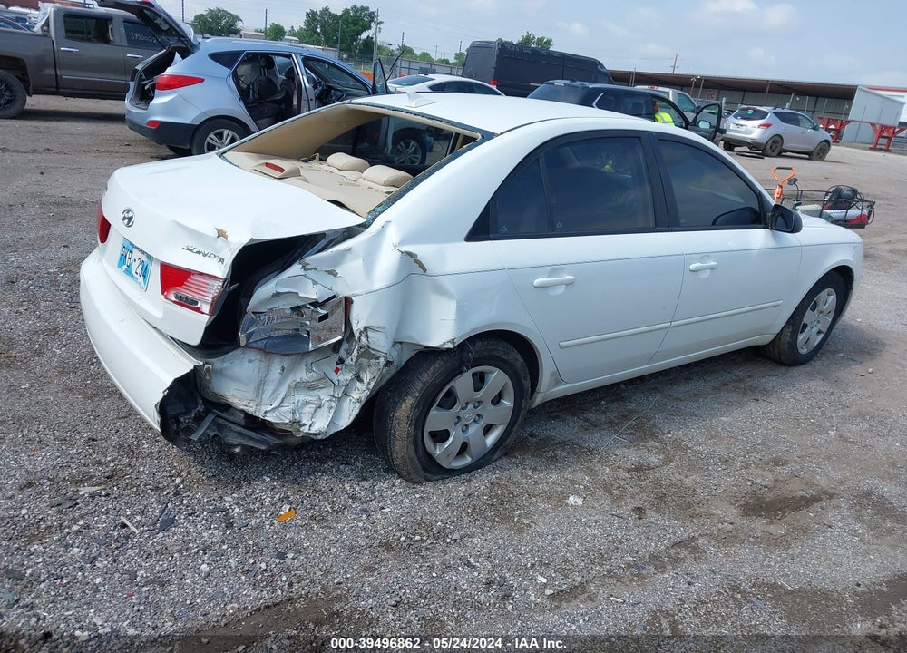 2009 HYUNDAI SONATA GLS VIN: 5NPET46CX9H411685