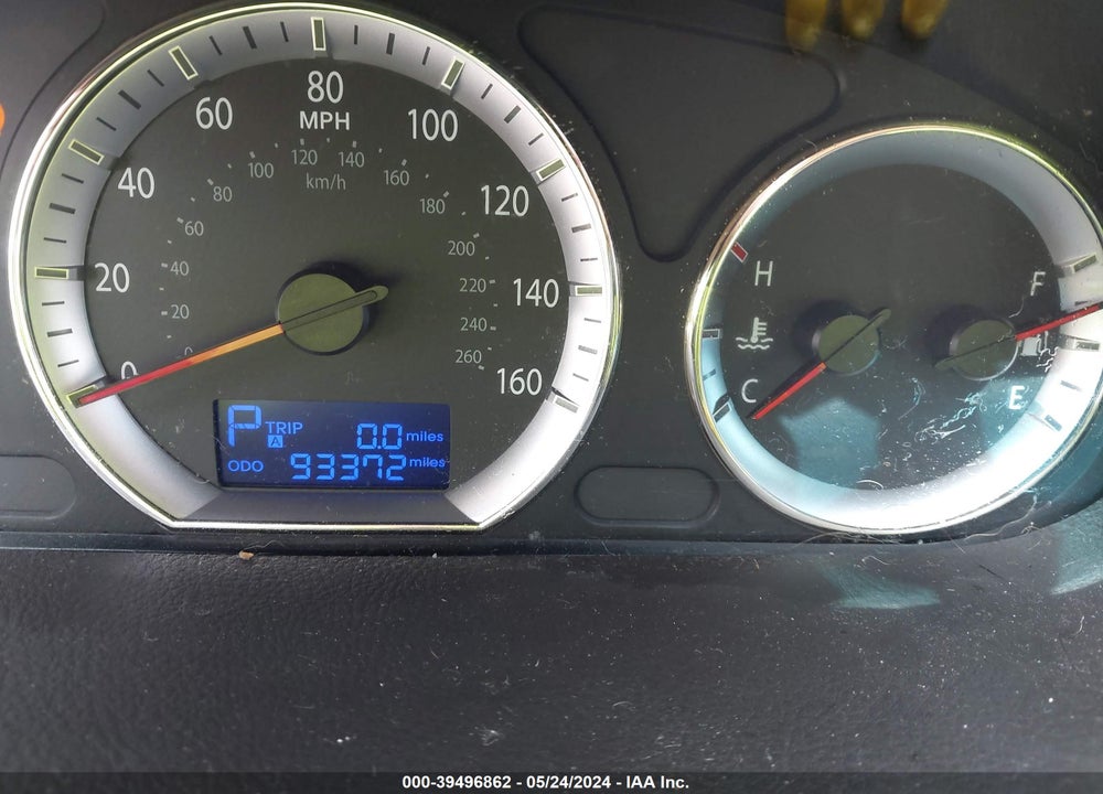 2009 HYUNDAI SONATA GLS VIN: 5NPET46CX9H411685