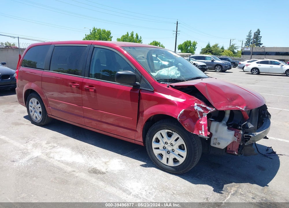 2014 DODGE GRAND CARAVAN SE VIN: 2C4RDGBG8ER432010