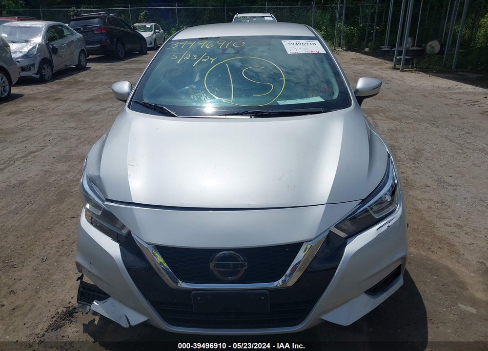 2021 NISSAN VERSA SV XTRONIC CVT VIN: 3N1CN8EV6ML863852