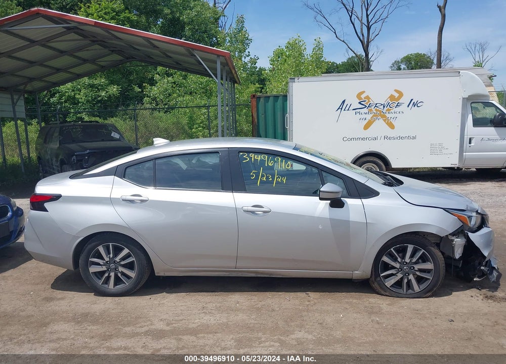 2021 NISSAN VERSA SV XTRONIC CVT VIN: 3N1CN8EV6ML863852