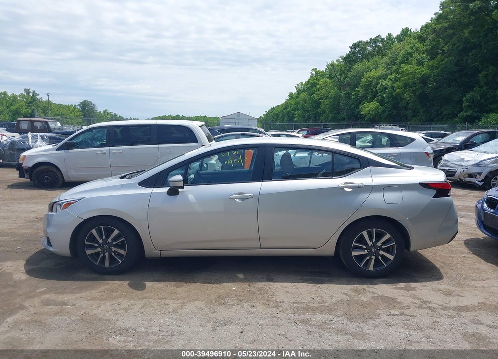 2021 NISSAN VERSA SV XTRONIC CVT VIN: 3N1CN8EV6ML863852