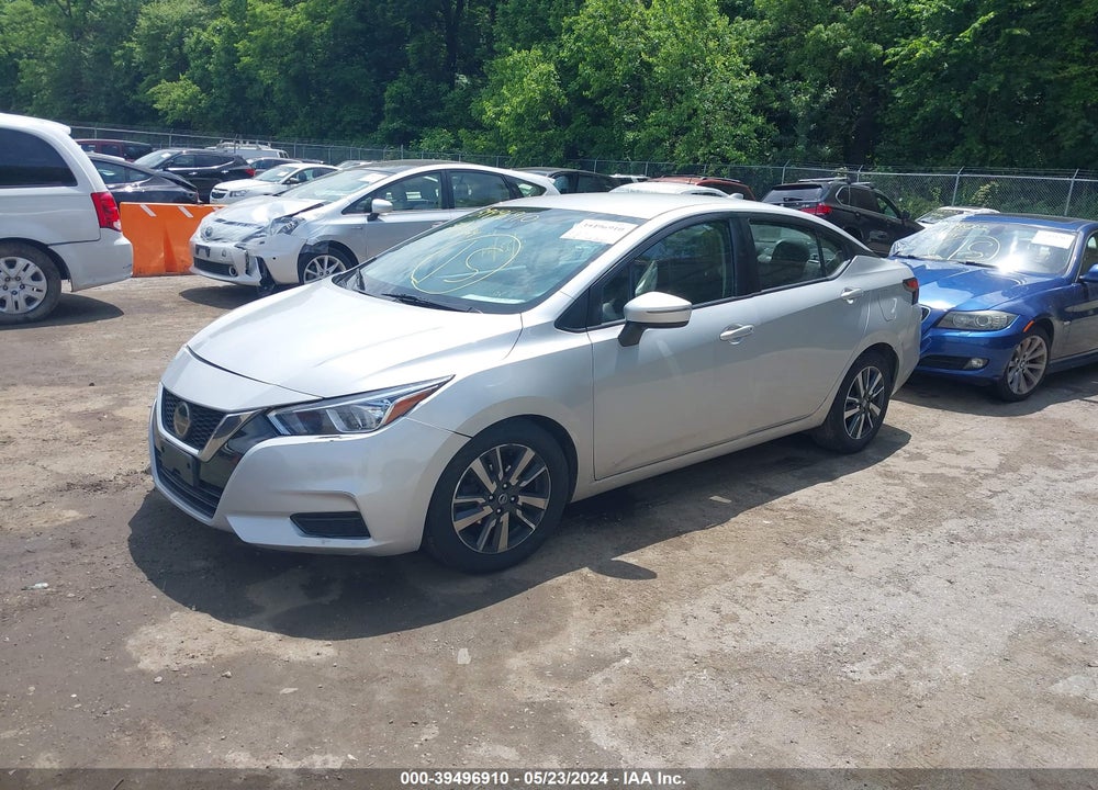 2021 NISSAN VERSA SV XTRONIC CVT VIN: 3N1CN8EV6ML863852