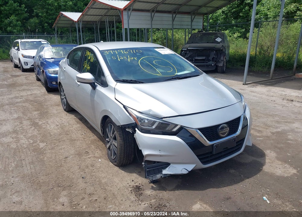 2021 NISSAN VERSA SV XTRONIC CVT VIN: 3N1CN8EV6ML863852