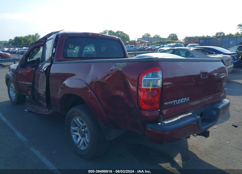 2004 TOYOTA TUNDRA LIMITED V8 VIN: 5TBET38124S458758