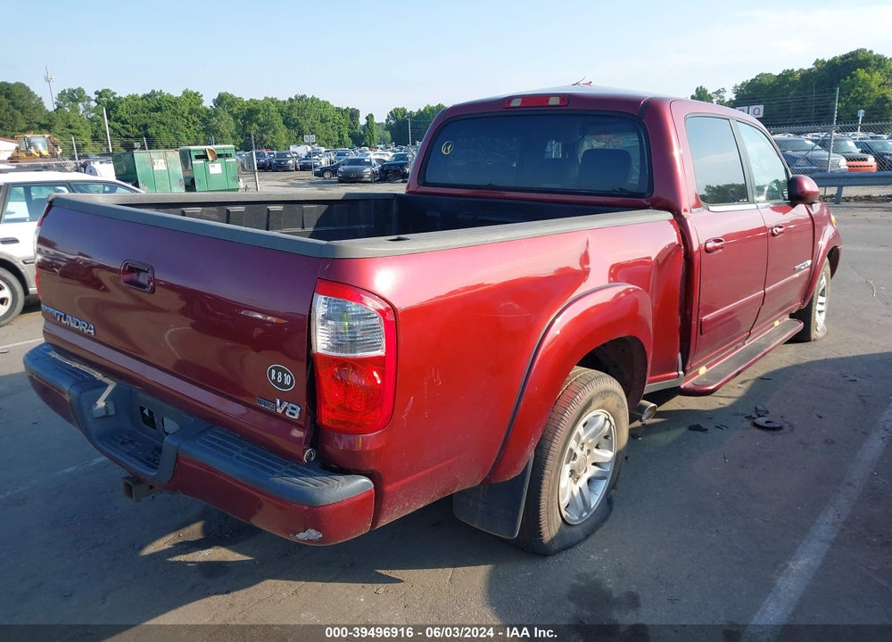 2004 TOYOTA TUNDRA LIMITED V8 VIN: 5TBET38124S458758