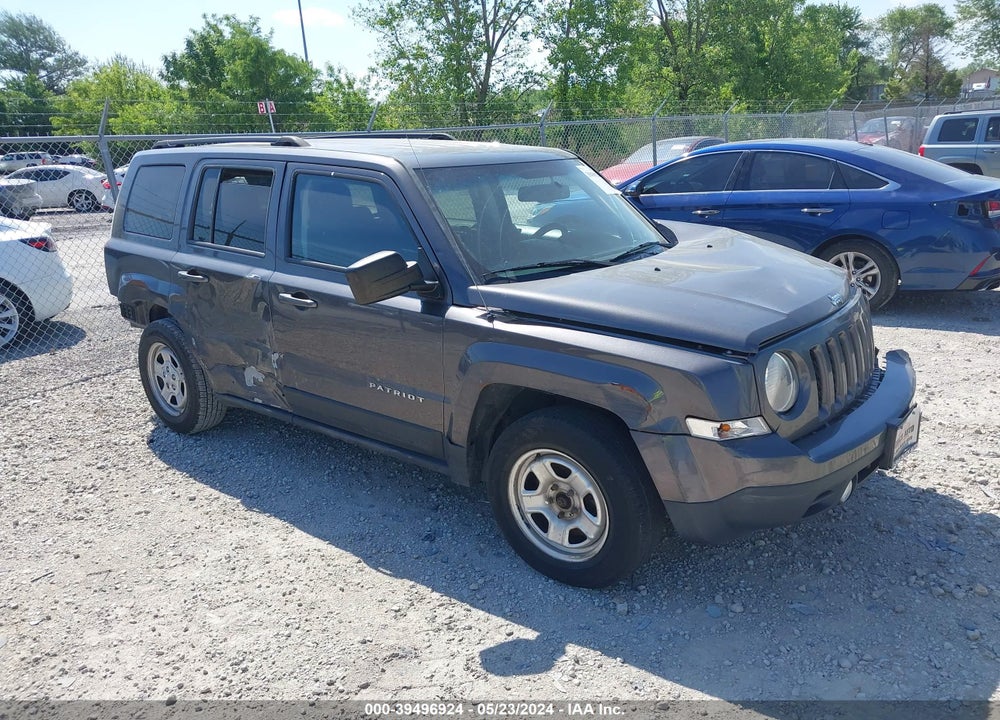2016 JEEP PATRIOT SPORT VIN: 1C4NJPBA9GD633861