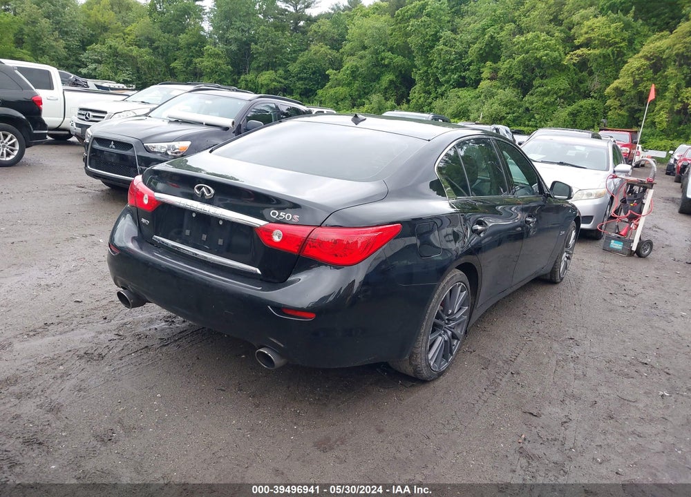 2017 INFINITI Q50 3.0T RED SPORT 400 VIN: JN1FV7AR6HM870408