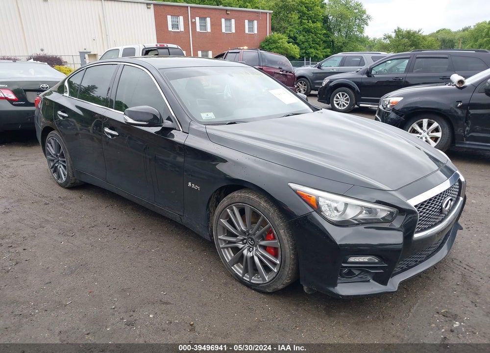 2017 INFINITI Q50 3.0T RED SPORT 400 VIN: JN1FV7AR6HM870408