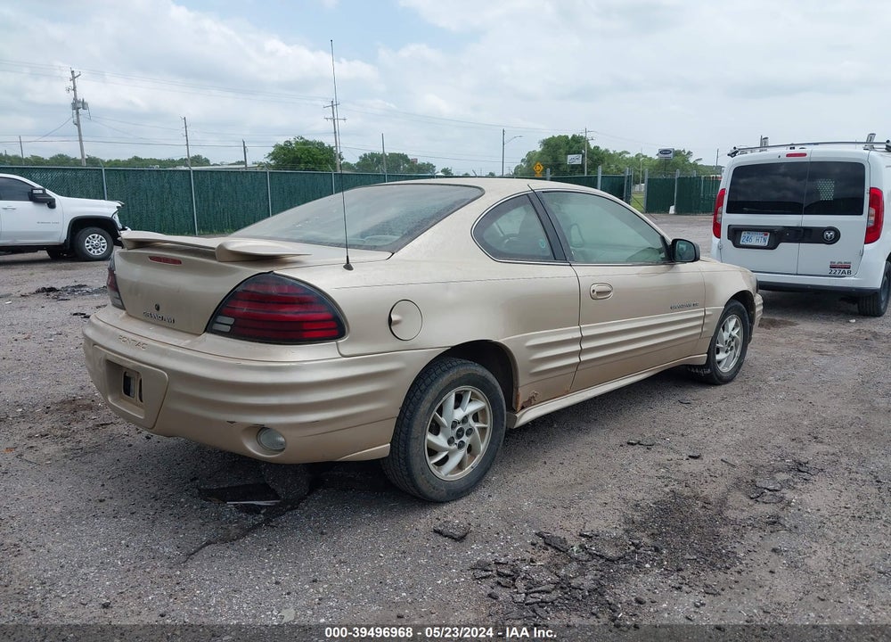2001 PONTIAC GRAND AM SE1 VIN: 1G2NF12E01M613964