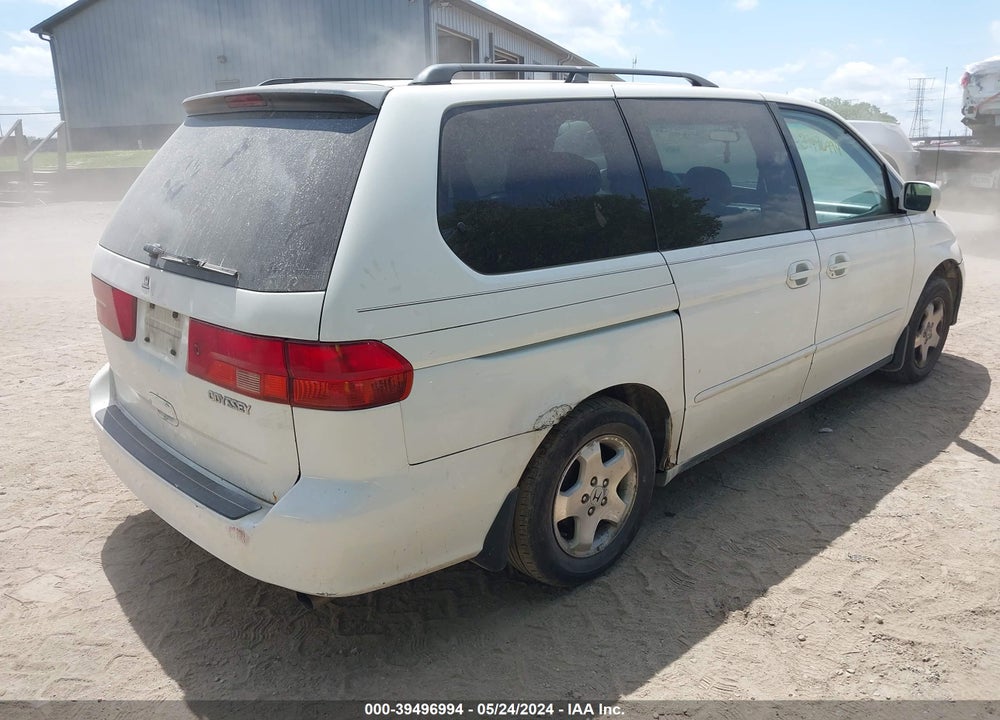 2001 HONDA ODYSSEY EX VIN: 2HKRL18631H527399