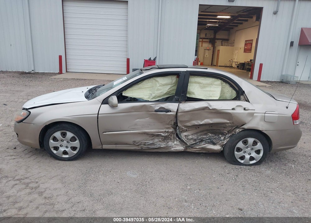 2009 KIA SPECTRA EX VIN: KNAFE221195591286